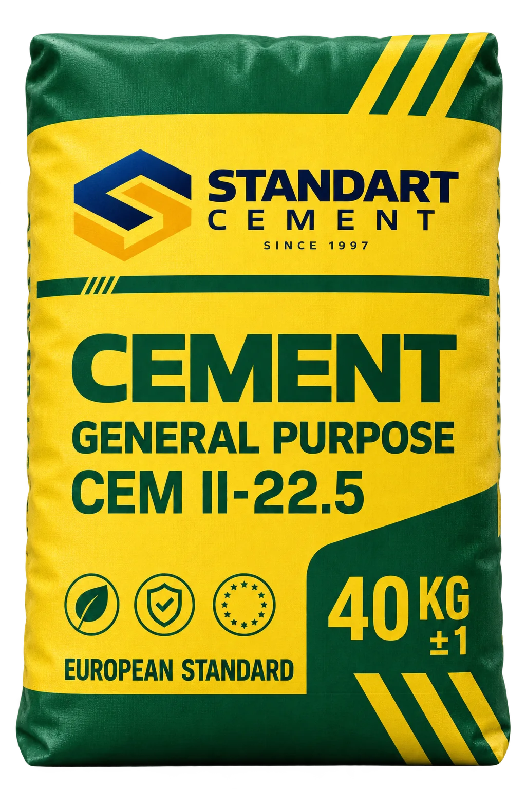 CEM II-22.5 · 40 კგ · STANDART CEMENT